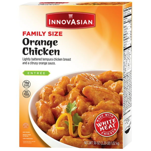InnovAsian Orange Chicken Frozen Asian Meal, 36 oz