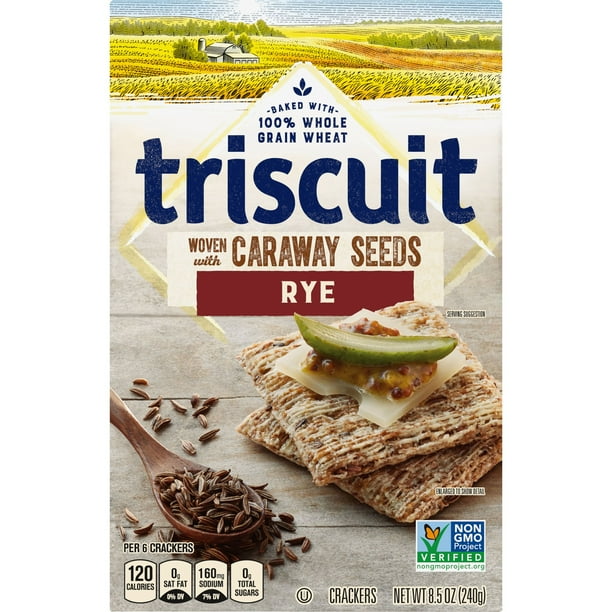 Nabisco Triscuit Rye with Caraway Seed Crackers, 8.5 Oz.