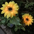 thumbnail image 3 of 2Pcs Outdoor Solar Sunflower Simulation Lamps 8 LED Landscape Lighting Plant Lights for Garden Lawn Patio, 3 of 8