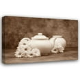 thumbnail image 1 of C. Thomas McNemar 40x28 Gallery Wrapped Canvas Wall Art Titled - Teapot and Daisies I, 1 of 4