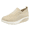 Beige, variant on Willtoo Orthopedic Sneakers For Women Mesh Breathable Arch Support Slip-on Walking Shoes Platform Knit Comfy Non-Slip Casual Shoes