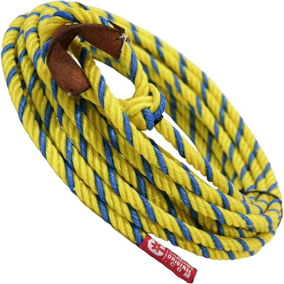 39 ft Yellow SOGA De Plastico Charro Trick Rope