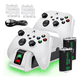 thumbnail image 2 of Estación De Carga Dual Para Xbox Series Con 2 Baterías Malubero Blanco, 2 of 5