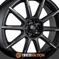 thumbnail image 4 of 16x7 Focal 452SB F-52 Satin Black Wheel 5x108 (40mm), 4 of 5