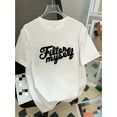 thumbnail image 1 of 2025 Summer New Women'S Short-Sleeve T-Shirt, Loose Korean Style, Trendy And Fashionable, Half-Sleeve Top for Students., 1 of 7