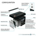 thumbnail image 3 of Battery Remplace les Majors Mobisist Liberty 518 - Pack de 2, 3 of 6
