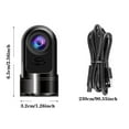 thumbnail image 2 of 360 Video Recorder for Car Dashcam with Front and Rear View 1080p Mini Rotating Camera 24h Parking Mode Night 360° Rotation Compact Car Camera, 2 of 7