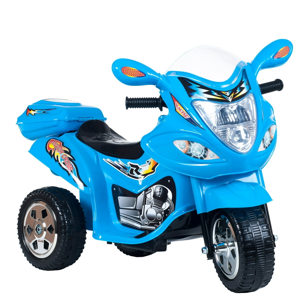 Ride on Toy, 3 Wheel Trike Motorcycle for Kids, Battery 