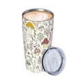 thumbnail image 3 of Kll Colorful Mushrooms And Plants Stainless Stainless Steel Vacuum Insulated Coffee Cup 20 Oz Lids And Straws,1 Metal Straws,1 Cleaning Brush, 3 of 9