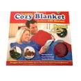 thumbnail image 2 of Cozy Couverture en Molleton Microfibre avec Manches pour Adultes, Rouge (54 Pieds x 71 Pieds), 2 of 2