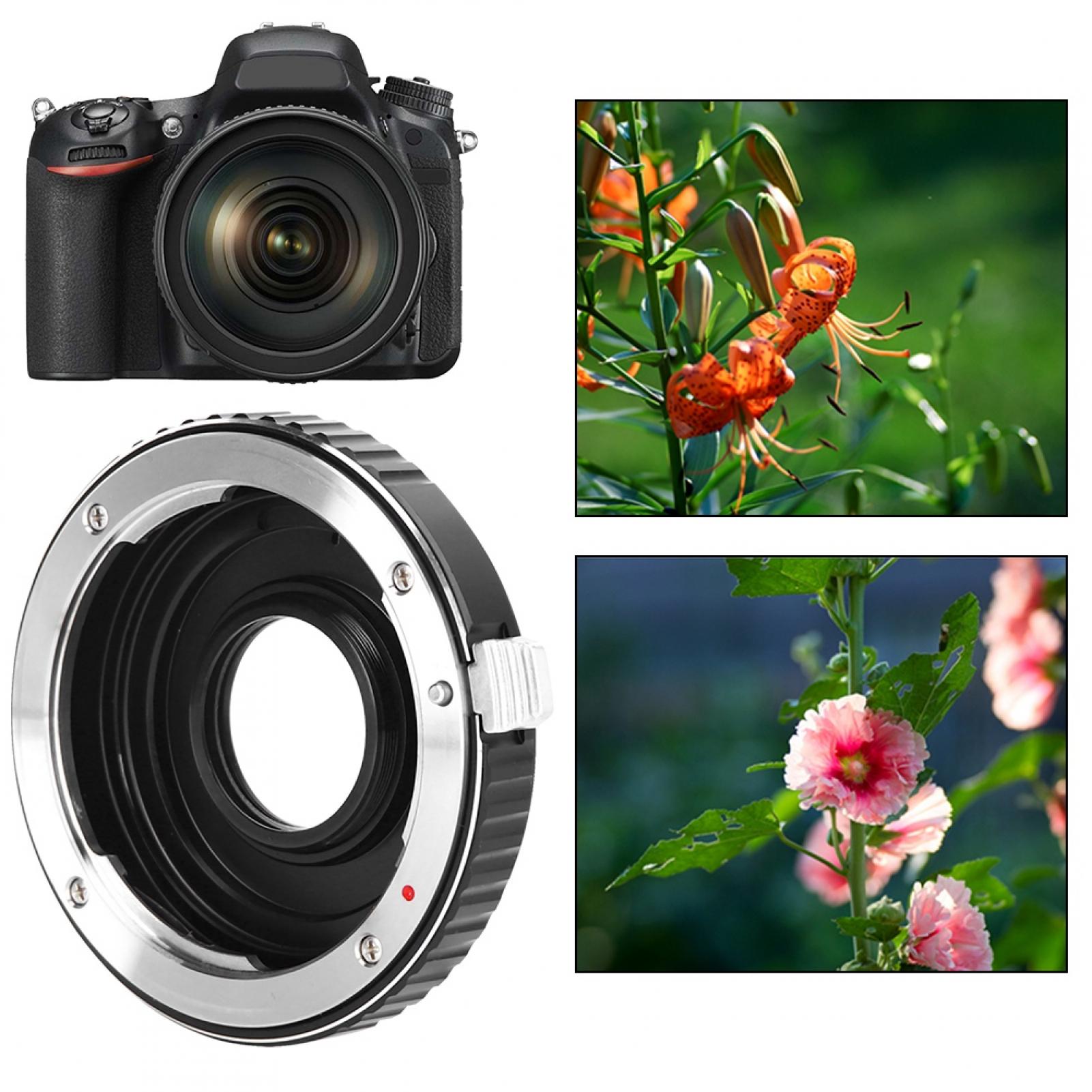 EZSPTO Lens Installing Mount,PK‑NIK Adapter With Correct Lens For PK