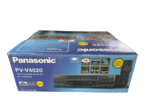 Panasonic PV-V4030S 4-Head Omnivision Blue Line VCR - Walmart.com