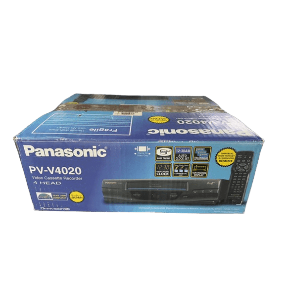 Panasonic PV-V4020 VCR Player w/ Original Box