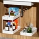 thumbnail image 4 of Carrito de Almacenamiento con Ruedas para Organización, Estante Móvil de 3 Niveles, Organizador de Baño, Carrito Utilitario para Cocina, Baño, Lavandería (Grande, Blanco), 4 of 8