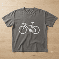 thumbnail image 2 of Bicycle Graphic Tee for Cyclists and Bike Riders - Unisex Novelty Comfort Colors T-Shirt, 2 of 5