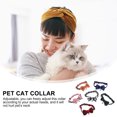 thumbnail image 4 of OUNONA 6Pcs Breathable Cat Collars with Large Bow Tie for Pets Suitable for All Occasions, 4 of 8