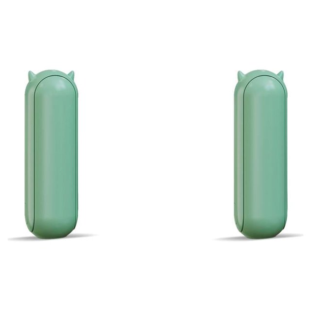 Ventilador de mano Recargable Billuyoard plegable para acampar al aire libre Verde 2Conjunto