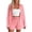 Pink, variant on QIYAGBSA 2 Piece Outfits for Women Striped Button Down Long Sleeve Shirt and Drawstring Shorts Set Summer Matching Set (Blue, S)