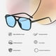 thumbnail image 3 of Gafas de sol cuadradas en forma de T retras de moda de gafas de sol de doble haz, hechas de PC, 3 of 5