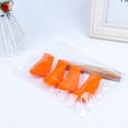thumbnail image 2 of HAHDAXIA Dog Rubber Boots Small Dog Shoes Dog Boots, Rubber Rain Shoes Dog Boots 4Pcs Paw Protection for Dogs for Pet Cat Dog (Orange, Size S) Dog Boots Dog Breathable Boots, 2 of 7