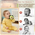 thumbnail image 2 of Baby Teething Toys Avocado, Silicone Rattle Teething Toys Baby Teether Sensory Toys for Grasping Chewing Sucking Hearing, 2 of 6