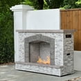 thumbnail image 3 of Prokan 67” European ledge outdoor propane fireplace, 3 of 11
