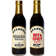 Allegro Original and Hot & Spicy Marinade, Variety 2-Pack 12.7 fl. oz. Bottles