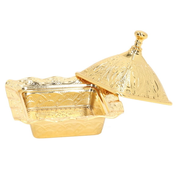 Cuenco para servir dorado BuyWeek Cuenco turco vintage