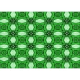 thumbnail image 1 of Ahgly Company Indoor Rectangle Patterned ForestGreen Area Rugs, 2' x 5', 1 of 6