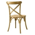 thumbnail image 3 of Side Dining Chair, Natural, Wood, Kitchen Cafe Bistro Hospitality Restaurant, Modern Contemporary HB33837, 3 of 11