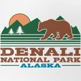 thumbnail image 2 of CafePress - Denali National Park Alaska - Trucker Hat - Polyester Foam Front and Nylon Mesh Weave Back, 2 of 10