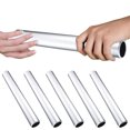 thumbnail image 1 of Relay Baton Track Field Race Batons Running para Estudiantes (Silver), 1 of 9