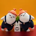 thumbnail image 3 of Children Creative Stuffed Toy Vegetable Carrot Chicken Leg Doll Ornament Gift, 3 of 8