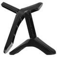 thumbnail image 3 of Soimiss 1Set Black TV Stand Tabletop Support with Triangle Stable Base Design, 3 of 9