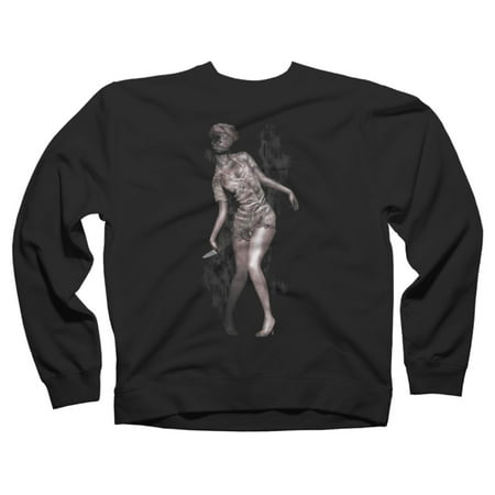 Turn your lights off Graphic Crew Neck Sweatshirt - Design By Humans