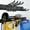 32" Alloy Steel with 2 Panels & 4 Hooks, variant on 48" Garage Tool Organizer Wall Mount, 440lbs Garden Garage Storage Garage Organization with Adjustable Heavy Duty Hanging Hooks, Yard Rack Hanger System Shovel Rake Broom Ladder Holder, Men Gift