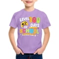 thumbnail image 3 of Gzbliryd Boys Graphic T Shirts Short Sleeve Summer Blouse Cute Casual Tops Summer T Shirts for Boys Girls Summer Clothes for Teens (Purple,5-6 Years), 3 of 3
