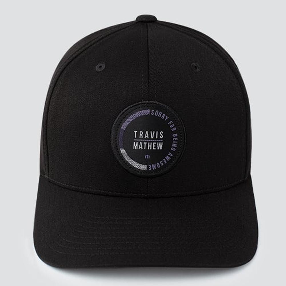 Sorry Not Sorry Tennis Hat Black 