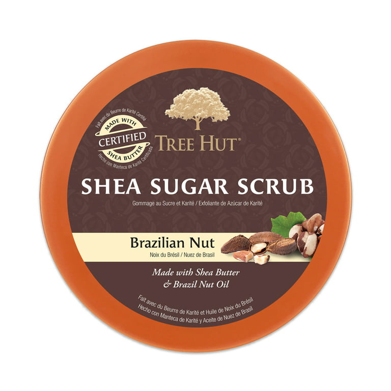 Tree Hut Shea Sugar Scrub Brazilian Nut 18 OZ DISCONTINUED Rare, Full No  Seal