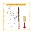 thumbnail image 3 of 5 Pcs Bassoon Reed With 5 Bassoon Reed Protective Case Bassoon Reed Medium Soft, 3 of 5