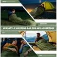 thumbnail image 6 of Sleeping Bags for Adults, 34 ° F to 43 ° F Ultralight Warm Cold Weather Sleeping Bag for Camping, Backpacking, Hiking, Hunting, and Outdoor Travel with Compression Sack, 6 of 7