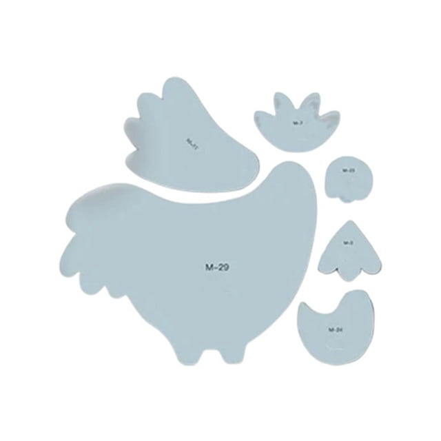 JJKBVCLO Acrylic DIY Sewing Quilt Template Set For Crafting And Use
