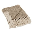 thumbnail image 5 of Storm Blue Double Diamond Cotton Throw 50x60, 5 of 5