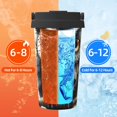 thumbnail image 5 of Goofa Whimsical Owl On Branch for Insulated Travel Coffee Mug Spill Proof Leak Proof 16 OZCoffee Tumbler Reusable Coffee Cups with Lids Thermos for Hot and Cold Drink, 5 of 8