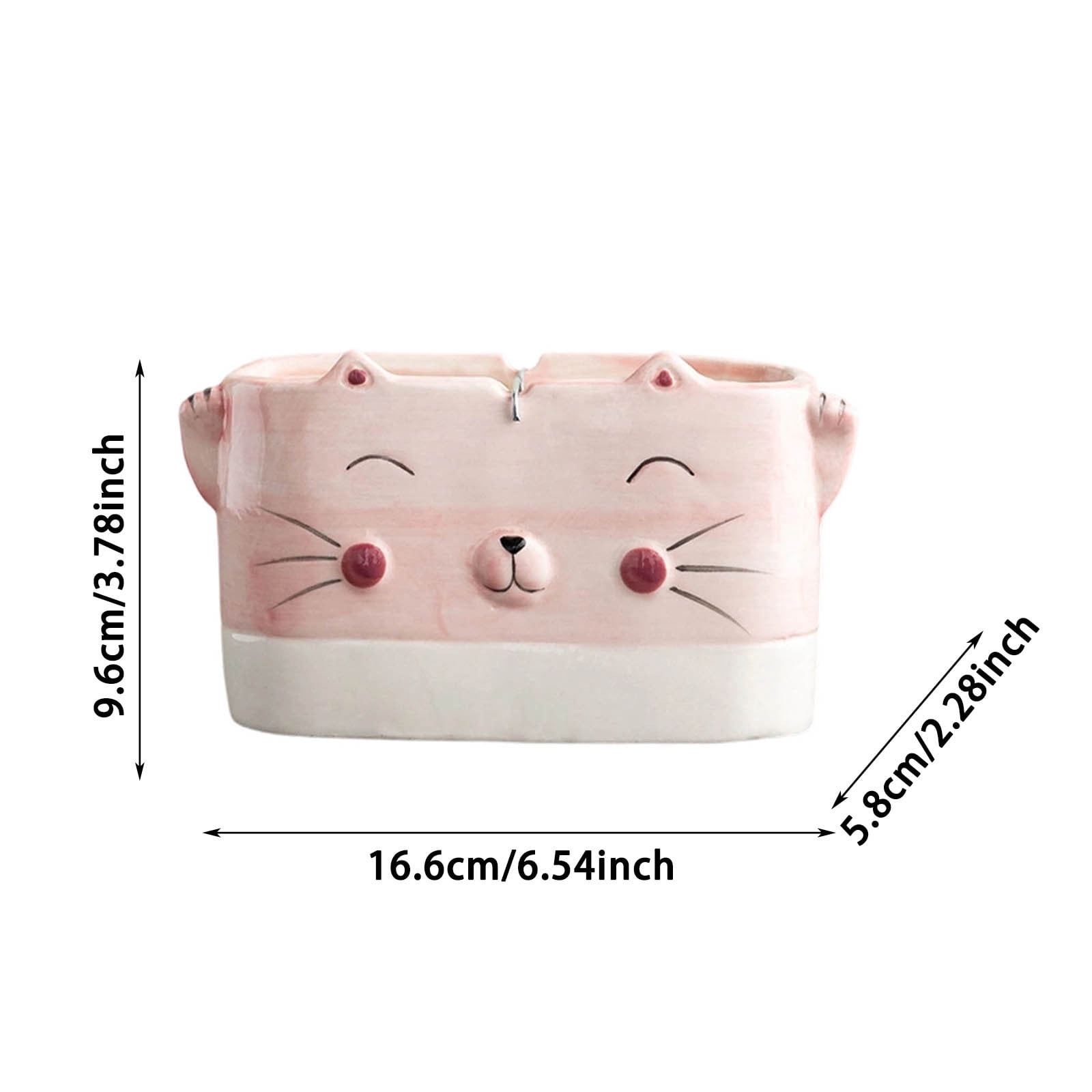 Coil Incense Burner Cute Cat-Shaped Ceramic Mosquito Coils Holder Portable Ash-Catching Spiral Incense Rack with Stable Base for Indoor Home Bedroom and Outdoor Camping