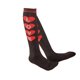 thumbnail image 1 of Guardurnaity 1 par de calcetines, suministros para fiestas, calcetines hasta la rodilla, bonitos patrones, regalo del Día de San Valentín, mangueras Medias Amor medio negro Guardurnaity AP009348-11, 1 of 6