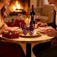 thumbnail image 6 of Burgundy Bow Shaped Scented Candle, Romantic Bowknot Decor Candle for Couple Anniversary Birthday Dinner Holiday Home Decor Gift, 6 of 6