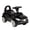 Black 620, variant on Aosom Kids Ride On Push Car, Foot-to-Floor Walking Sliding Toy Car for Toddler with Working Horn, Music, Headlights and Storage, Pink Metal Frame