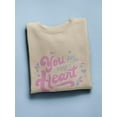 thumbnail image 3 of You Are My Heart Sweatshirt Men -Smartprints Designs, Male Medium, 3 of 4