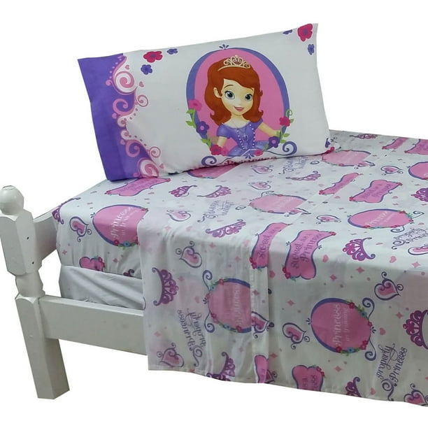 3pc Disney Sofia the First Twin Bed Sheet Set Princess in ...